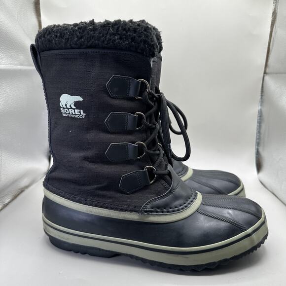 Sore 1964 Pac Nylon Winter Boots Mens 11 Waterproof Insulated Snow NM1440-011 - Picture 1 of 9